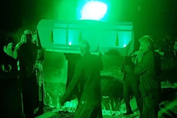 فبلم/ نوای جانسوز تعزیه‌ با عظر شهید گمنام فاطمی درآمیخت