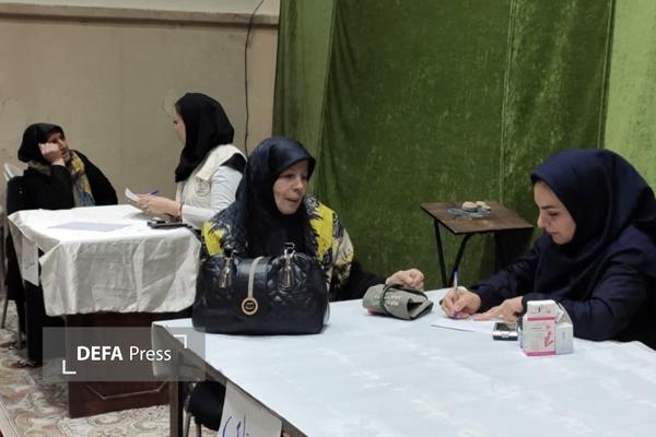 اردوی جهادی تأمین اجتماعی البرز/ ویزیت رایگان ۱۷۵ نفر در محمدشهر