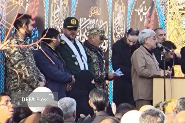 پیکر شهید گمنام در شهرک مدرس بویین زهرا تشییع و تدفین شد