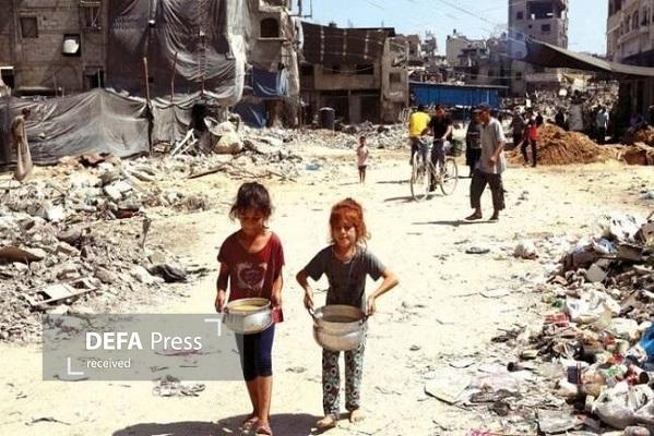 دفتر رسانه‌ای غزه: نیمی از مردم غزه روزانه هیچ غذایی دریافت نمی‌کنند