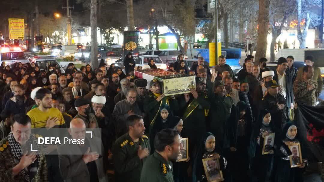 تجدید بیعت مردم چناران با آرمان‌های شهدا