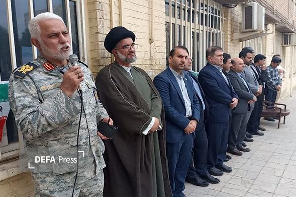 میزبانی مدارس دخترانه اهواز از پیکر مطهر شهدای گمنام