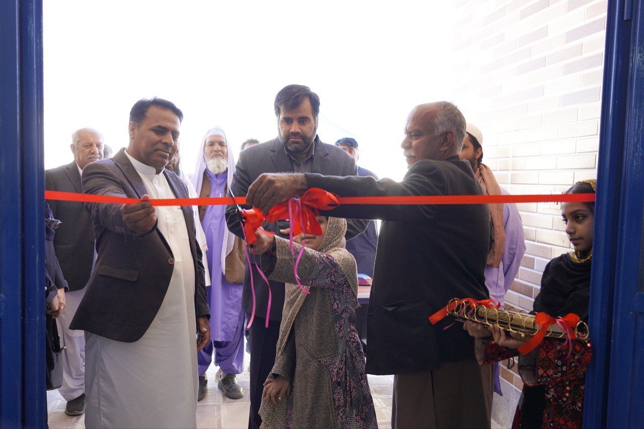 افتتاح آموزشگاه متوسطه اول دخترانه مریم صُرَدی در روستای گدان کوه پوگی به همت طایفه شه بخش