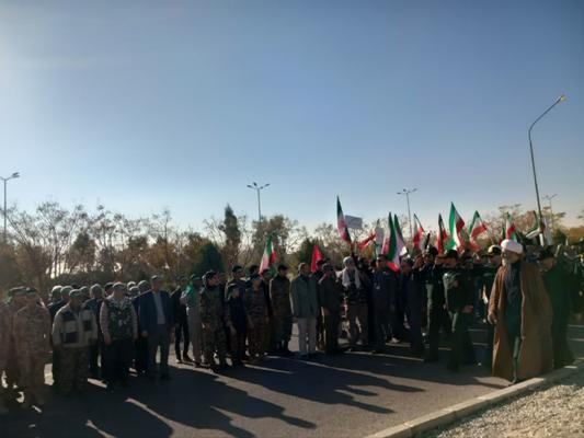 تصاویر| رزمایش اقتدار بسیجیان سمنان 