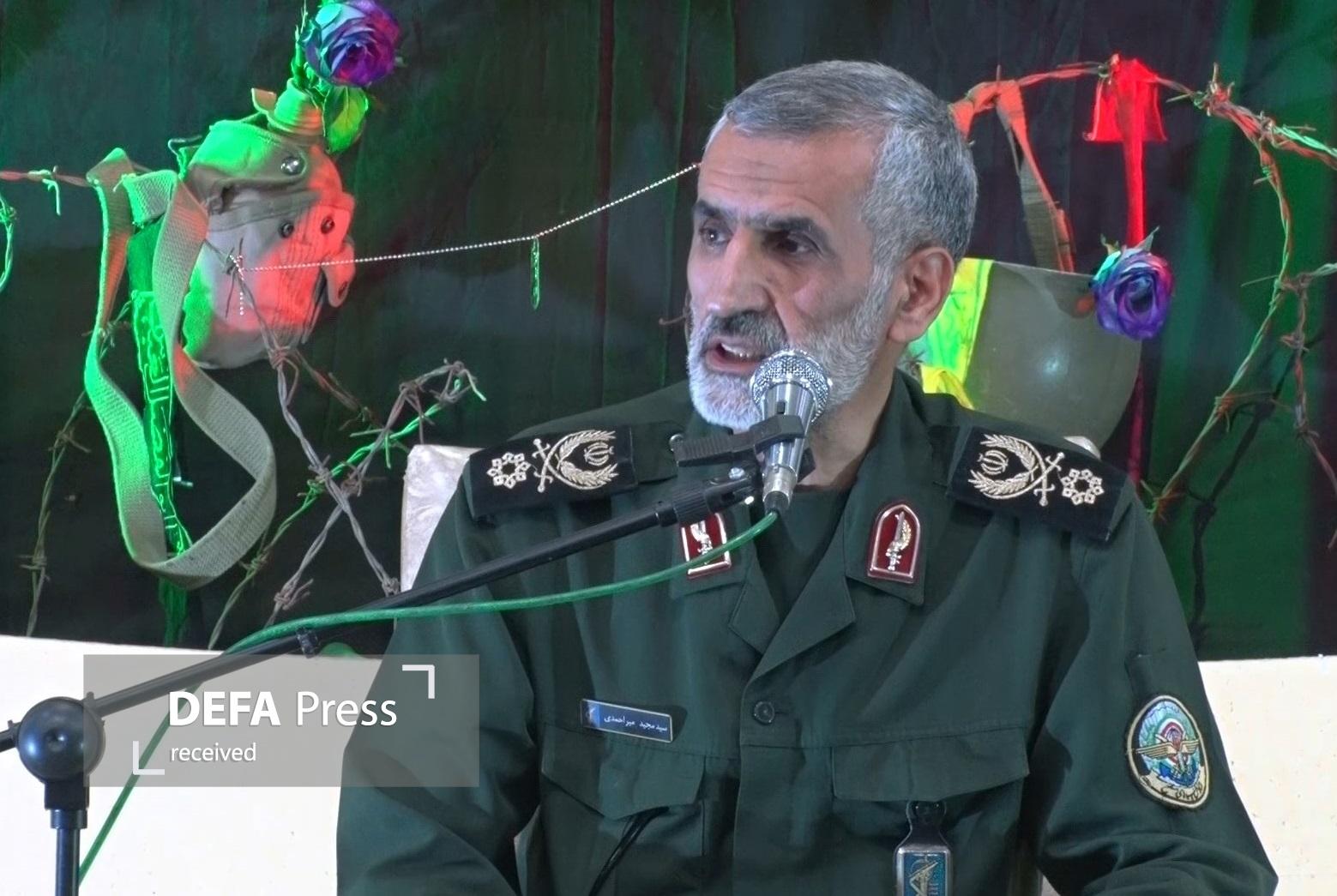 سردار میر احمدی: ایران با نبردی عاشورایی در جنگ ۱۲ روزه بر جبهه کفر پیروز شد