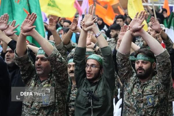 برگزاری رزمایش بزرگ اقتدار بسیجیان سپاه ناحیه مرکزی رشت