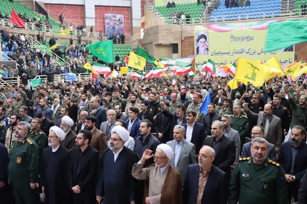 برگزاری رزمایش بزرگ اقتدار بسیجیان سپاه ناحیه مرکزی رشت