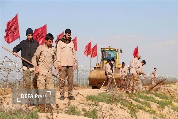 اعزام سومین کاروان دانش آموزی پسران بابل به مناطق عملیاتی جنوب
