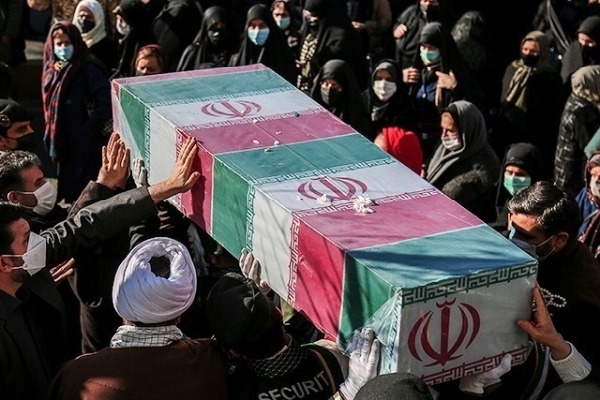 تدفین شهید گمنام در مجتمع فرهنگی آموزشی جوادالائمه (ع) گلبهار+ فیلم