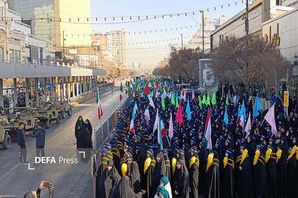آغاز رزمایش اقتدار بسیج با حضور شهدای گمنام در مشهد آغاز رزمایش اقتدار بسیج با حضور شهدای گمنام در مشهد