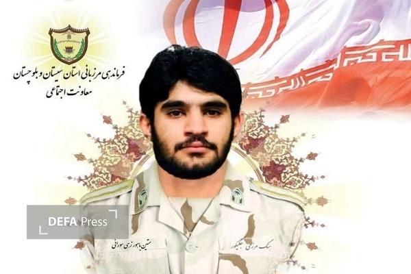 شهادت یک مرزبان غیور اهل سنت در مرز سراوان