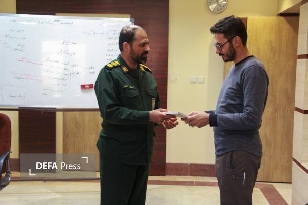 تجلیل از خادم الشهدا نوجوان به مناسببت شهادت حضرت زهرا(س)+ تصاویر