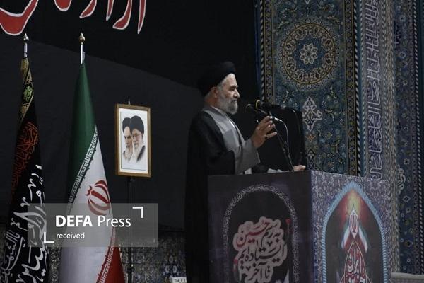 حجت الاسلام حسینی: وحدت و انسجام رمز پیروزی جمهوری اسلامی ایران است حجت الاسلام حسینی: وحدت و انسجام رمز پیروزی جمهوری اسلامی ایران است