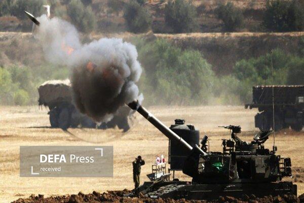 حمله توپخانه رژیم صهیونیستی به جنوب لبنان حمله توپخانه رژیم صهیونیستی به جنوب لبنان