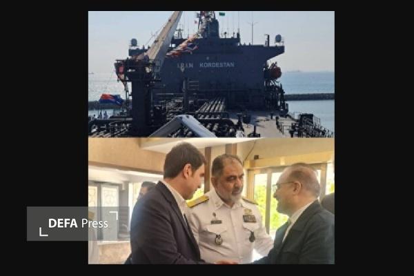 شناور راهبردی «کردستان» در خلیج فارس به آب انداخته شد