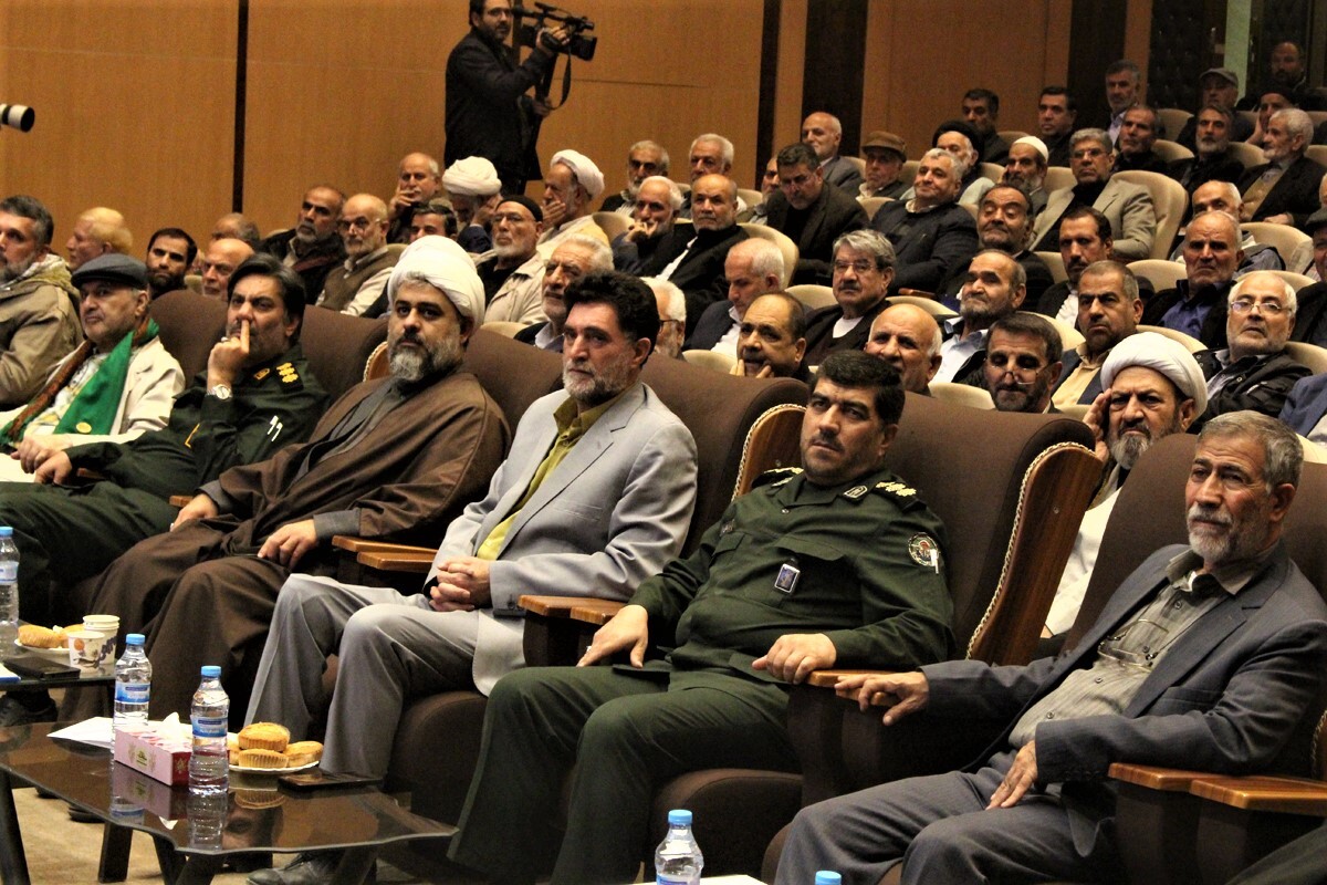 تصاویر/ گرامیداشت چهل و پنجمین سالروز عملیات طریق القدس در قم