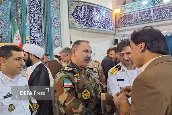 بازدید ارشد نظامی آجا از پایگاه دریایی خرمشهر بازدید ارشد نظامی آجا از پایگاه دریایی خرمشهر