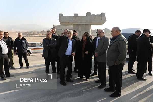 وزیر راه و شهرسازی وارد استان البرز شد و از پروژه‌های عمرانی بازدید کرد