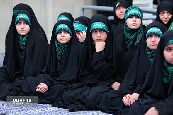 مراسم روز بسیج در حسینیه امام خمینی(ره)