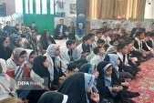 تصاویر/ برگزاری یادواره شهدای دانش آموز روستای بندیغمور