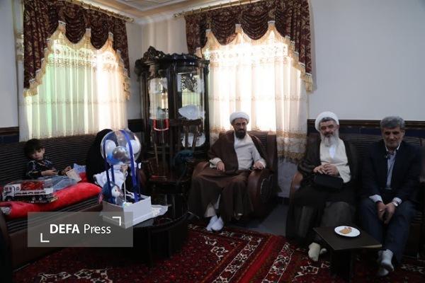 ولادت یادگار شهید «کریمی» با حضور نماینده ولی‌فقیه در استان همدان گرامی داشته شد