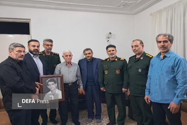 دیدار و تجلیل فرمانده سپاه حضرت جوادالائمه (ع) خراسان شمالی از خانواده شهدا + تصاویر