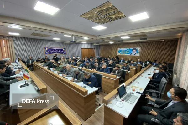 بررسی پروژه‌های دهه فجر و برنامه‌های اجرایی در شورای اداری گلبهار