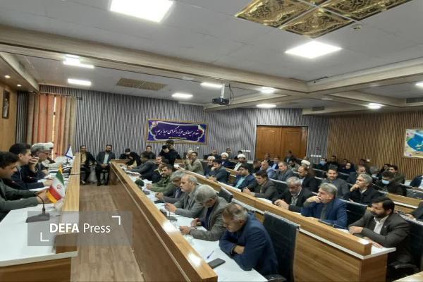 بررسی پروژه‌های دهه فجر و برنامه‌های اجرایی در شورای اداری گلبهار