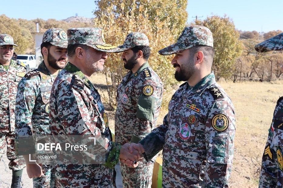 بازدید امیر سرتیپ صباحی‌فرد از گروه پدافند هوایی آبدانان