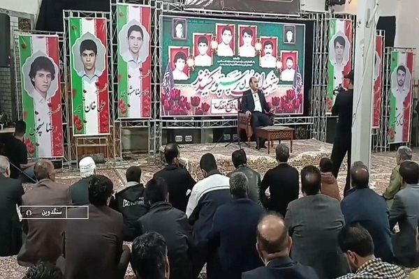 گرامیداشت شهدای شهر سنگدوین و پیچک محله علی آباد کتول استان گلستان