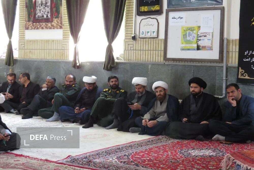 تصاویر/ برگزاری مراسم گرامیداشت شهید گمنام دفاع مقدس شهر غلامان