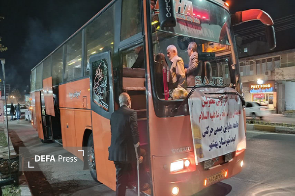 اعزام جامعه معلولین جسمی و حرکتی بهشهر به بارگاه منور رضوی