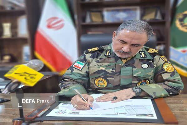 ارشد نظامی ارتش: تاریخ به شکوهِ ایستادگی ملت ما افتخار خواهد کرد