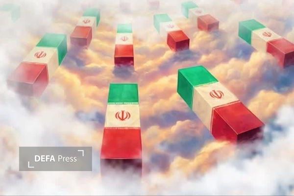 استقبال خودرویی مردم قزوین از پیکر هشت شهید نبرد رمضان برگزار شد