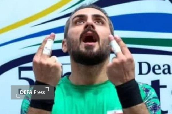 کاپیتان تیم ملی فوتسال ناشنوایان ایران و قهرمان جهان و المپیک، طی پیامی، جنایات رژیم صهیونیستی و آمریکا را به میهن اسلامی محکوم کرد. کاپیتان تیم ملی فوتسال ناشنوایان ایران و قهرمان جهان و المپیک، طی پیامی، جنایات رژیم صهیونیستی و آمریکا را به میهن اسلامی محکوم کرد.