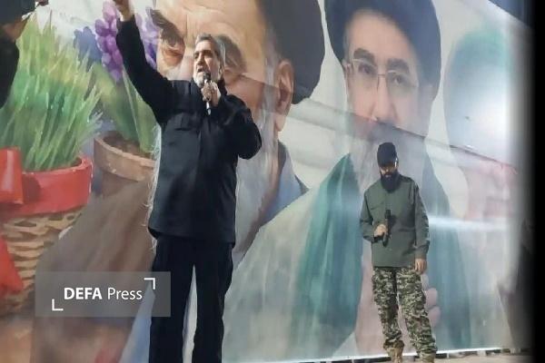 حضور وحدت گونه مردم در خیابان پشتوانه محکم برای نیروهای مسلح و مایه دلگرمی دولت‌ است 