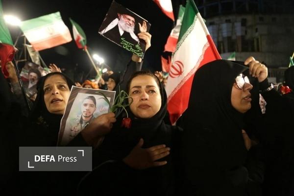 حماسه شب سی‌ام در خیابان‌های گرگان