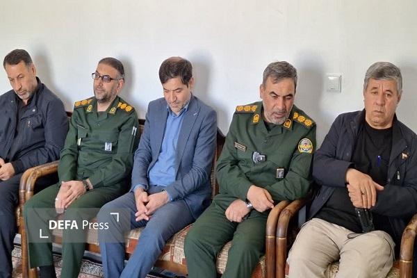 سرهنگ حبیب‌زاده: همواره مدیون شهدا و همراه خانواده آنها خواهیم بود