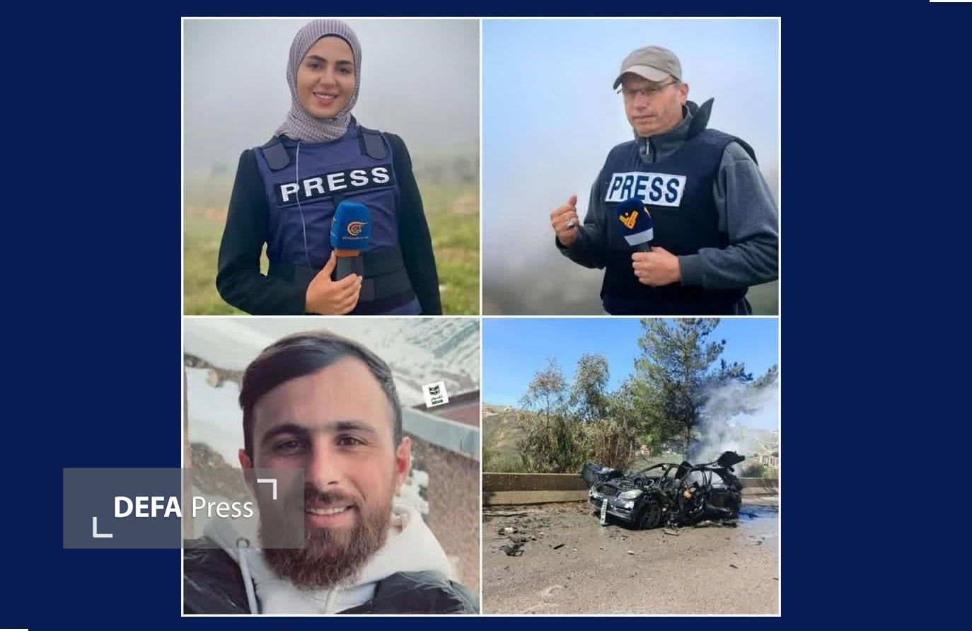 بیانیه تسلیت خانه مطبوعات استان قم به مناسبت شهادت سه خبرنگار جبهه مقاومت بیانیه تسلیت خانه مطبوعات استان قم به مناسبت شهادت سه خبرنگار جبهه مقاومت