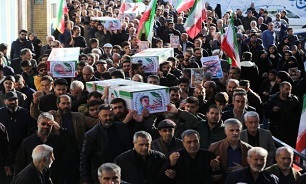 تصاویر/ تشییع شهدای جنگ رمضان در اصفهان