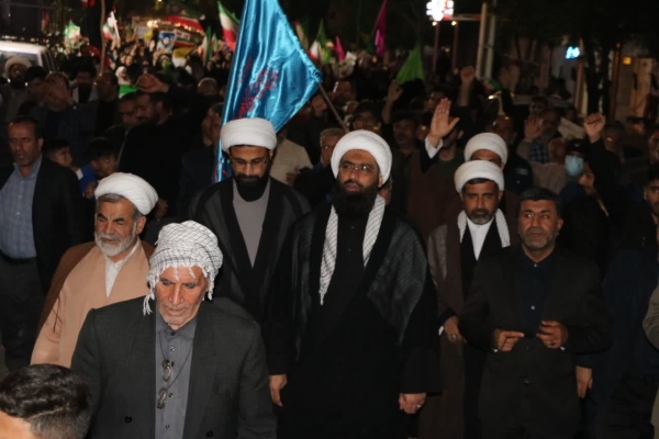 فیلم/ طنین خشم مردم دهلران زلزله‌ای در قلب استکبار