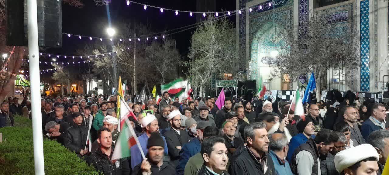 فیلم/ اجتماع عظیم مردم خراسان شمالی در رسای رهبر شهید امت