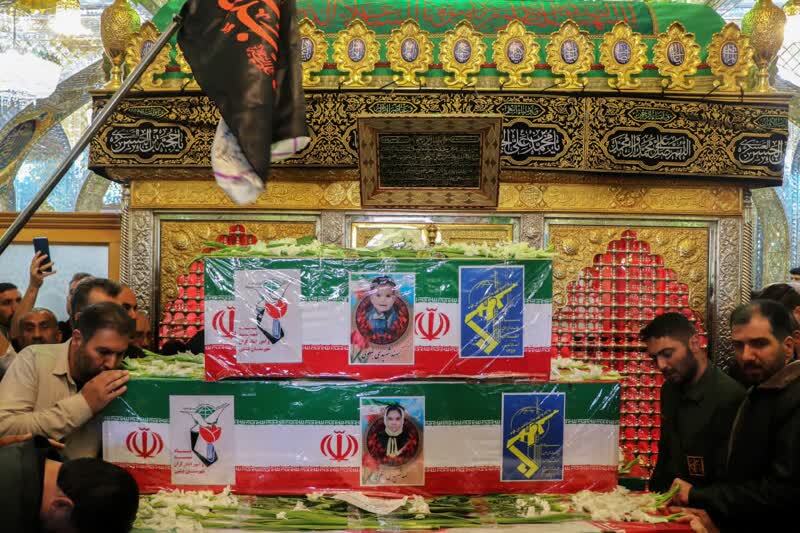 تصاویر/ وداع مردم شیراز با ۱۱ شهید اقتدار