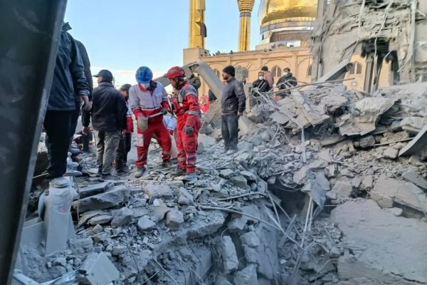 توضیح معاون استاندار درباره حمله هوایی به ساختمان اداری حسینیه اعظم زنجان