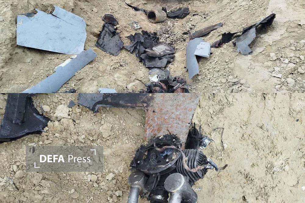 یک فروند پهپاد «لوکاس» توسط نیروی پدافند هوایی ارتش در قشم منهدم شد یک فروند پهپاد «لوکاس» توسط نیروی پدافند هوایی ارتش در قشم منهدم شد