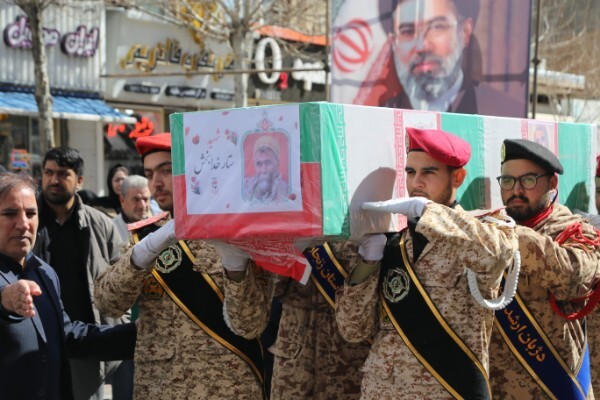 تصاویر/ تشییع پیکر شهید «ستار خدابخش» در زنجان