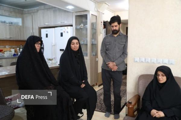 دیدار مسئولان استان همدان با خانواده شهید دانشمند «محمدمهدی فرهادی رامین» + تصاویر