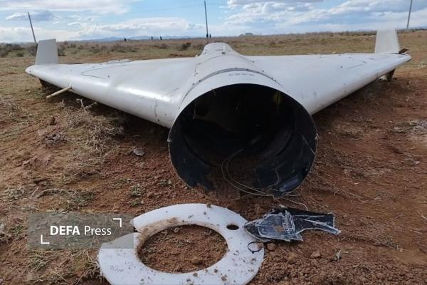 انهدام پهپاد انتحاری لوکاس توسط پدافند سپاه در بوئینزهرا انهدام پهپاد انتحاری لوکاس توسط پدافند سپاه در بوئینزهرا