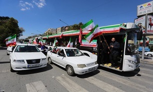 تصاویر / کاروان موتوری و خودرویی به مناسبت روز جمهوری اسلامی ایران در اصفهان