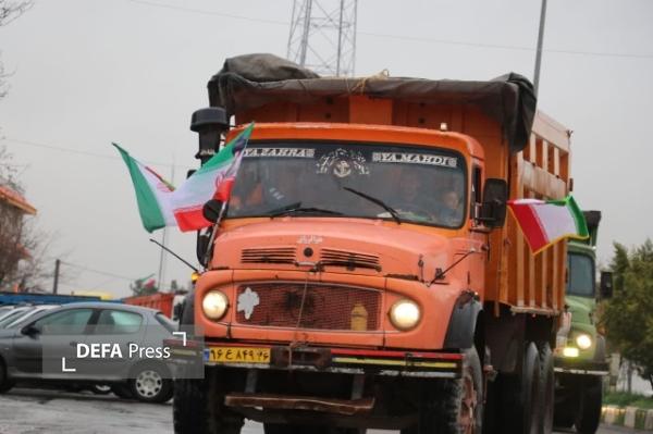 بیعت کامیونداران خراسانی با رهبر معظم انقلاب اسلامی+ تصاویر